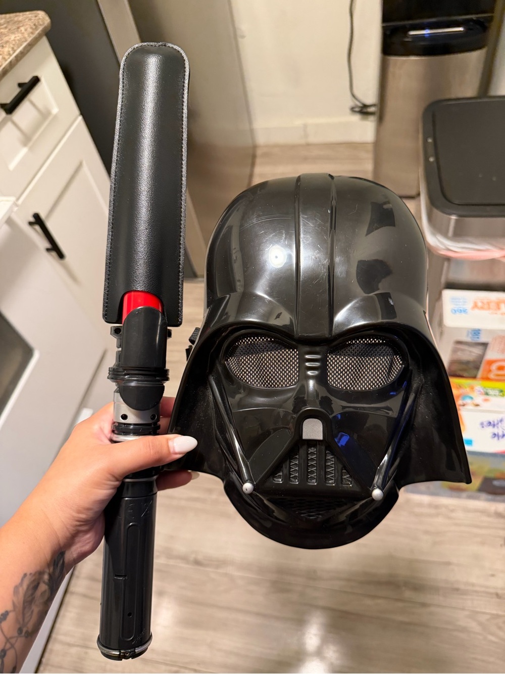 Boys darth Vader set